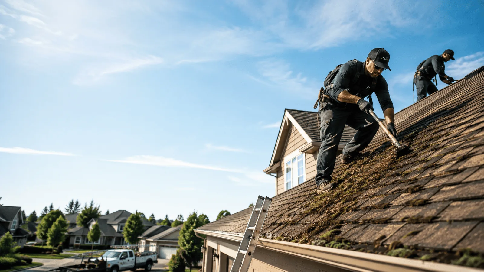Roof Moss Removal in Williamsburg, VA near me